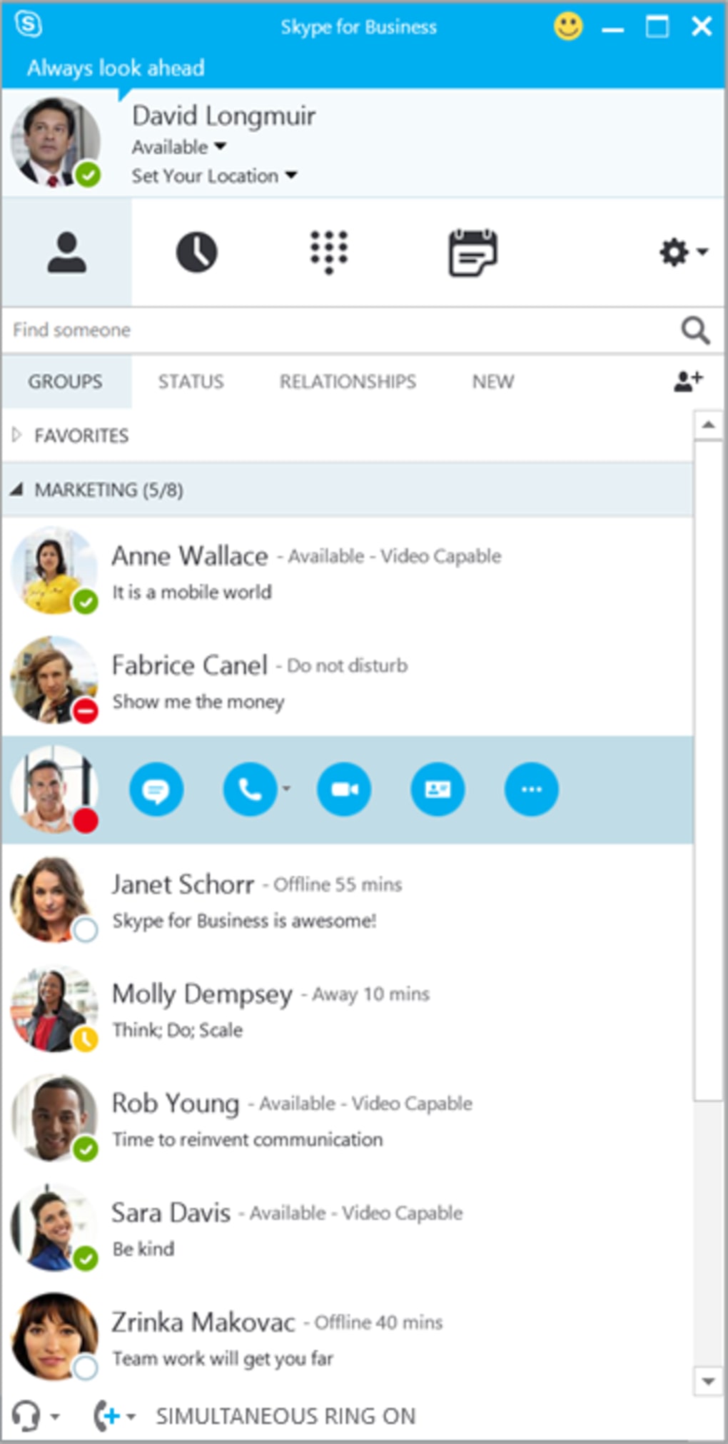 skype for business download windows